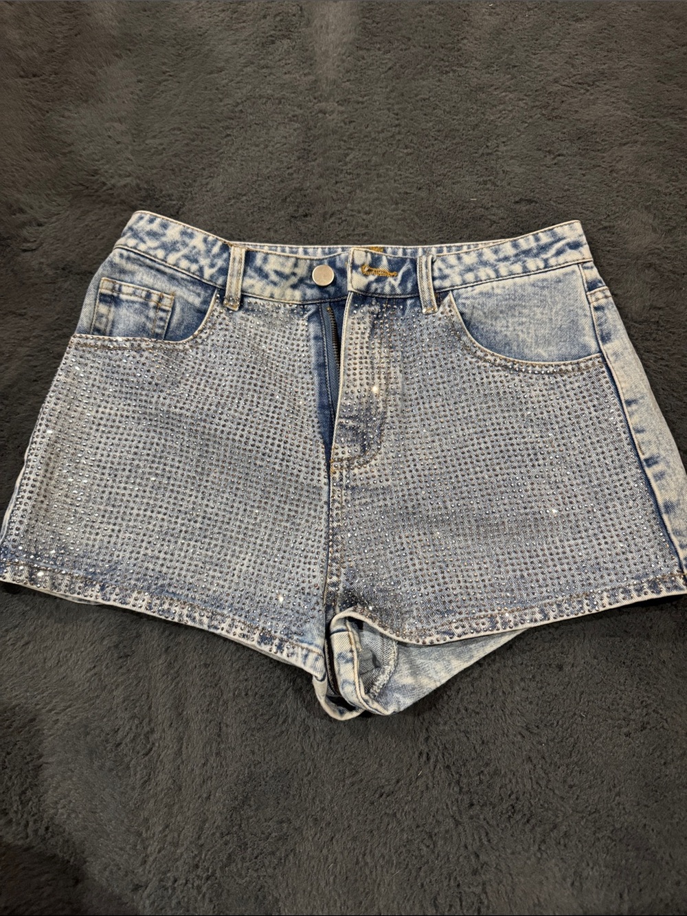 Altar’d state rhinestone shorts